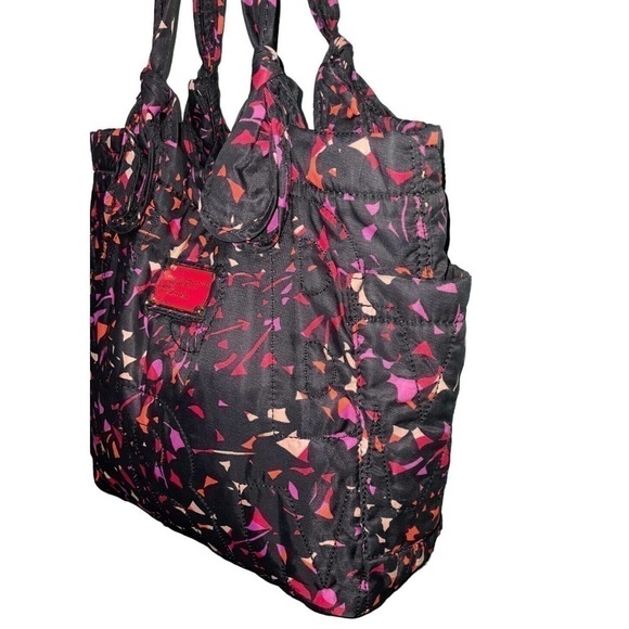 Marc by Marc Jacobs Pretty Nylon Tate Tote Red Medium Shoulder Bag - Picture 8 of 12